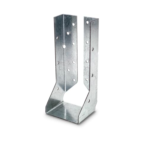 Simpson Strong-Tie HUCQ410-SDS HUCQ Heavy Face-Mount Concealed-Flange Joist Hanger for 4x10 w/ Screws