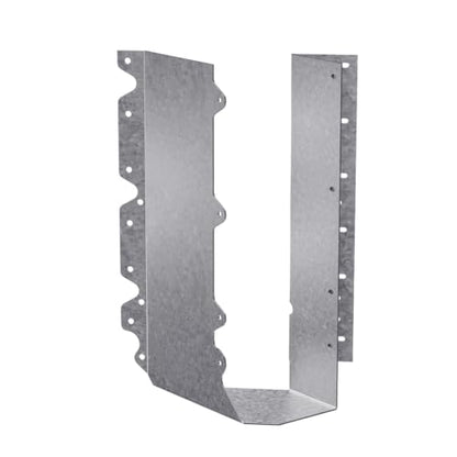 Simpson Strong-Tie SUR414 SUR Right-Skewed U-Shaped Hanger - 3-9/16 in. x 12-1/2 in. x 2-5/8 in. 45-Degree Hanger, Obround Nail Holes, 16-Gauge Zinc Galvanized Steel Construction - size: 1 Each