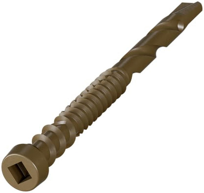 Simpson Strong-Tie DCSD238SBR01 - #10 x 2-3/8" Composite-to-Steel Deck Screw Brown 1000ct