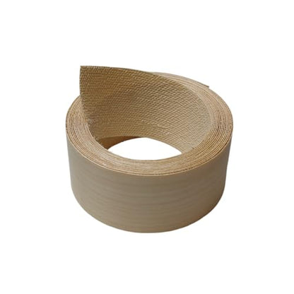 Birch Wood Veneer Edge Banding Roll,2 inch X 13 ft Iron-On Pre-Glued Edging Tape with Hot Melt Adhesive,Ideal for Plywood, Furniture, Drawers, Shelves Renovation - color: Birch, size: 2 inch