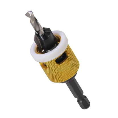 9/64" x 3/8" Carbide Tipped Countersink Bit with Depth Stop - size: 9/64" x 3/8" (Single Piece)