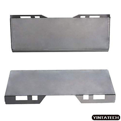 YINTATECH 3/8" Universal Quick Attach Mount Plate Compatible with Kubota and Bobcat Skid Steers and Tractors - size: 3/8 Inch