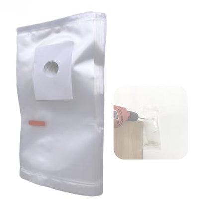DAMILA Adhesive Drill Dust Collector Bags for Clean Drilling 30-Pack - size: 30 Pack
