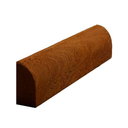EWQR13 Quarter Round 1/2" x 3/4" Moulding Trim. Unfinished, Poplar, 42" - color: Poplar, size: 42 inches