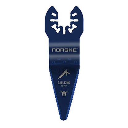 Norske Tools NOTP229 Caulking Scraper - Oscillating Multi- Tool Accessory Blade for Removing Sealants - style: Caulking