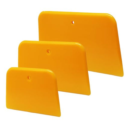Bonsicoky 3 Pack Body Filler Spreaders, Plastic Auto Body Spreader Set