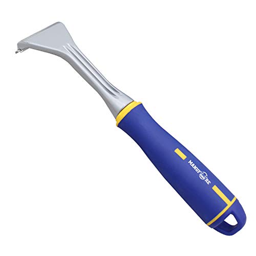 MANUFORE Carbide Paint Scraper with 2" Double-edged Tungsten Steel Blade - size: 2in carbide scraper