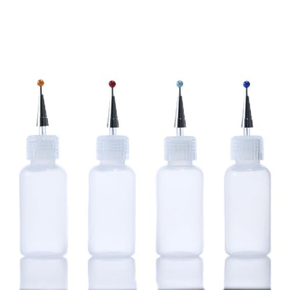 lelulim™ 4 TIP APPLICATOR Bottles. 20ml