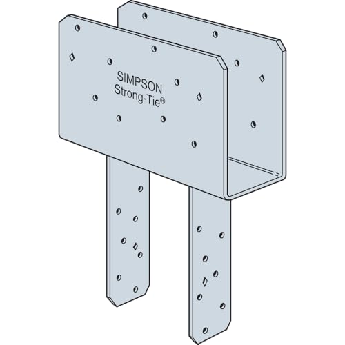 Simpson Strong-Tie CCQ46SDS2.5 CCQ Column Cap for 4X Beam, 6X Post with Strong-Drive SDS Screws - size: 1 Each