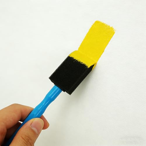 96pcs 1" Foam Brush Value Pack with high Density Foam