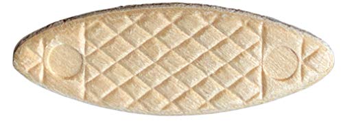 Joiner Biscuits Plate 25 Pieces Wooden (#0) - size: #0