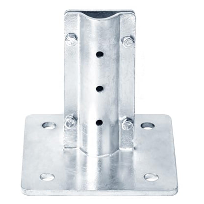 2 Pack Fence U Post Base for 1.2" U Post,Heavy Duty