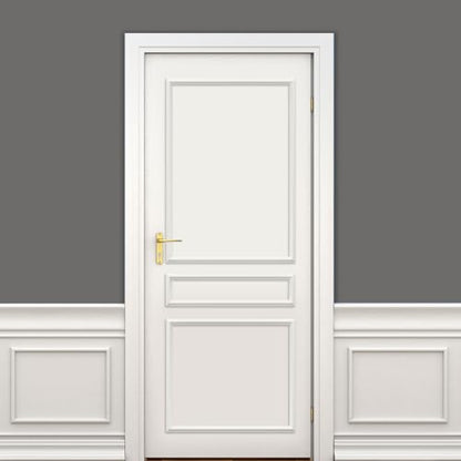 Colingmill 1 Set Peel and Stick Door Moulding, Chic, 22"x35"+22"x6"+22"x20" - color: Chic, size: 22"x35"+22"x6"+22"x20"