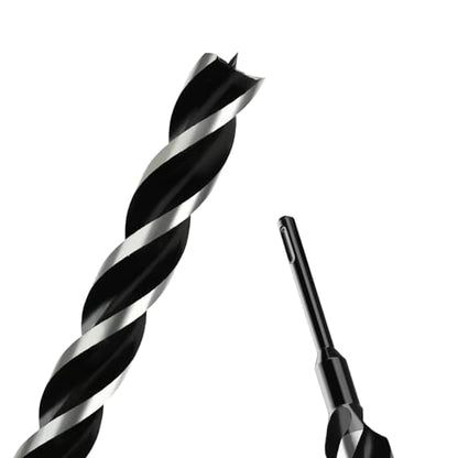1-1/4" x 18" Auger Drill Bit with SDS Plus Shank for Wood - size: 1-1/4"x18"