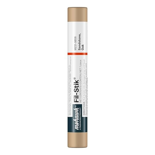 Mohawk Fil-Stik, Wax Putty Stick for Wood Repair, Sandstone, M231-9858, 1 Count