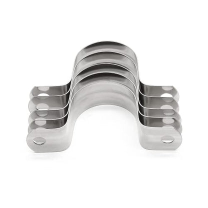 16Pcs 1-3/8 Inch Stainless Steel Conduit Clamps - size: 1-3/8" / 35mm
