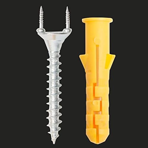 50pcs Solid Wood Baseboard Seamless Nails Double-Headed Self-Tapping Screws Foot Line Nails Invisible Security Screws