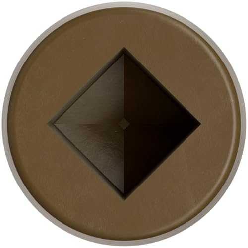 Simpson Strong-Tie DCSD238SBR01 - #10 x 2-3/8" Composite-to-Steel Deck Screw Brown 1000ct