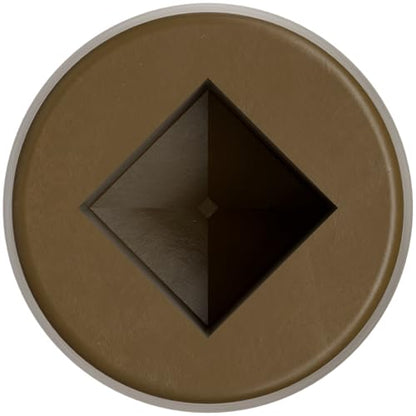 Simpson Strong-Tie DCSD238SBR01 - #10 x 2-3/8" Composite-to-Steel Deck Screw Brown 1000ct