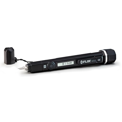 Flir MR40 Moisture Pen with Flashlight, 2-Pin, Pocket Portable