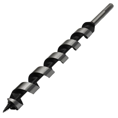 1 Inch x 12 Inch Wood Auger Drill Bit for Tree Stump Drilling - size: 1 Inch
