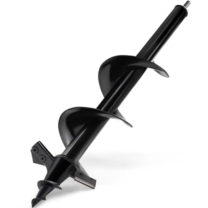 Auger Drill Bit for Planting - 4"X16" Heavy-Duty Auger Post Hole Digger for Fence - 3/8" Hex Drive Drill - size: 4"X16"