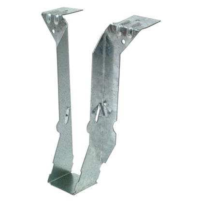 Simpson Strong-Tie JB28 Junior Bent Top-Flange Hanger - 1-9/16 in. x 7-1/4 in., 2x8 Joist Size, Heavy Duty 18-Gauge Construction, Zinc Galvanized Finish