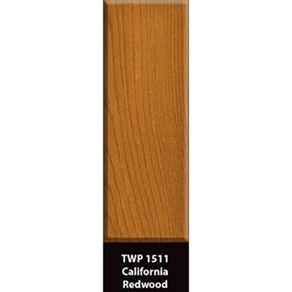 TWP 1511 California Redwood Low VOC Wood Preservation Stain - Eco-Friendly, Long-Lasting Protection, UV & Water Resistant, Easy to Apply - 5 Gallon