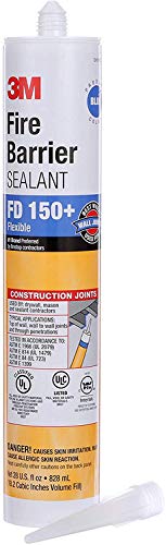 3M(TM) Fire Barrier Sealant FD 150+, Red, 28 fl. oz., Cartridge, 6/Case