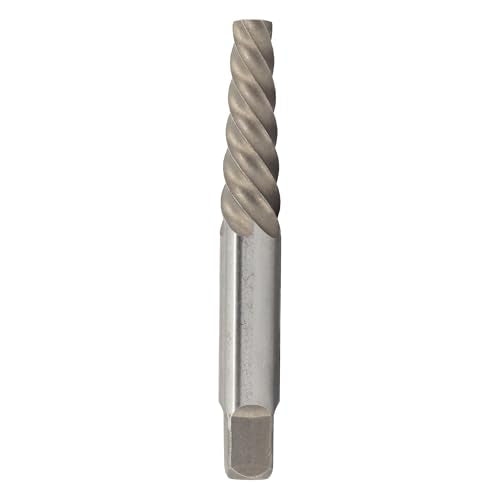 Drill America #5 Carbon Steel Screw Extractor, (Pack of 10) Dew Series - size: #5