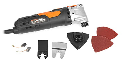 WEN Oscillating Multi-Tool Kit, 3.5A Variable Speed with Accessories and Carrying Case (MT3537) - size: Corded (3.5-Amp)