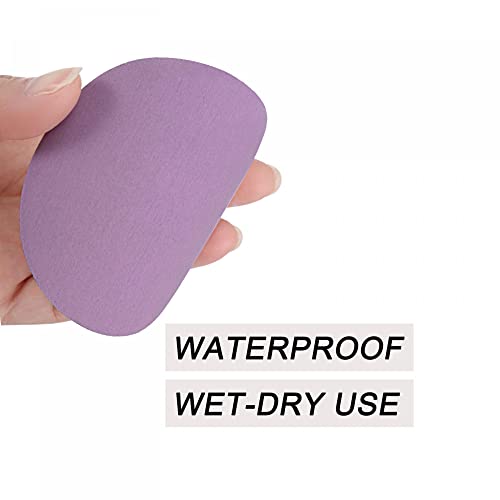 uxcell 10Pcs 3-Inch Purple Sanding Discs 5000 Grits Hook and Loop Professional Aluminum Oxide Sand Paper Wet Dry Polish for Wood Metal Paint Finishing - style: 5000 Grit