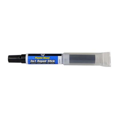 DAP Plastic Wood 3 in 1 Repair Stick, Black (7079804092)