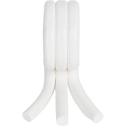 900 Moldable Silicone Putty - White Circular Shape - size: White Circular