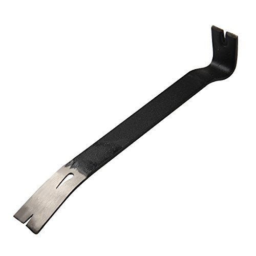 KSEIBI 285150 Hand Wonder Crow Bar Tool, Steel Nail Puller Paint Lid Lifter Trim Small Flat Pry Bar 15" inch for Prying, Scraping, Lifting, Pulling, Utility Claw Wonderbar - size: 15 Inch (380mm)