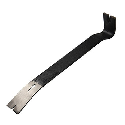 KSEIBI 285150 Hand Wonder Crow Bar Tool, Steel Nail Puller Paint Lid Lifter Trim Small Flat Pry Bar 15" inch for Prying, Scraping, Lifting, Pulling, Utility Claw Wonderbar - size: 15 Inch (380mm)