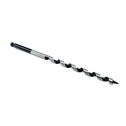 Benchmark Abrasives 3/8 Inch Auger Drill Bit for Woodworking, 5/16” Hex Shank Tool for Smooth, Clean Cuts Hole Carbon Steel Hole Cutter Drill Bit for Drilling on Soft & Hard Wood, MDF, Plywood - size: 3/8 in