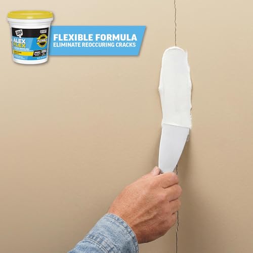 DAP Alex Flex Flexible Spackling, White, 16 Oz (7079818742)