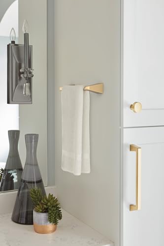 Amerock Blackrock 9" Champagne Bronze Towel Bar - color: Champagne Bronze, size: 9 Inch (229 mm)