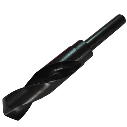 22.5mm Reduced Shank Drill Bit, 1/2” Shank High Speed Steel Twist Drill Bit HSS 9341 for Aluminum Plate Copper Wood Stainless Steel