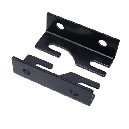 4-Piece Bed Railing Bracket Used to Connect Wood (3.94" Length) - size: 3.94"