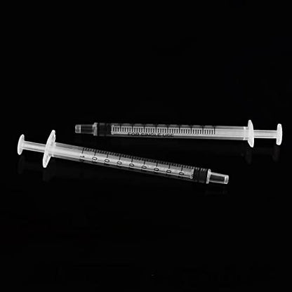 1ml/cc Syringe without Needle - 100PACK/Individually wrapped (1ml) - size: 1ml