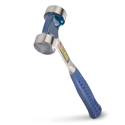 ESTWING Lineman's Hammer, 40oz Milled Face, Shock Reduction Grip, E3-40LM - style: Milled Face