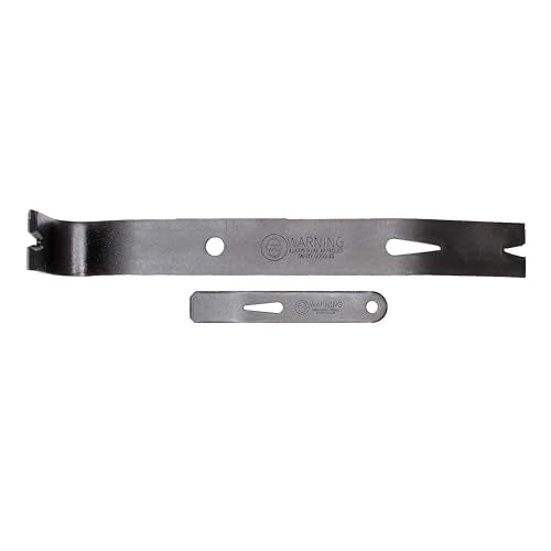 Mayhew Tools 98604 Utility Bar Set, Black Oxide Finish, 2-Piece Mini Set - size: 2-Piece Mini Set
