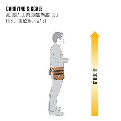 Carhartt 7 Pocket Tool Belt Carhartt Brown - size: 7 Pocket