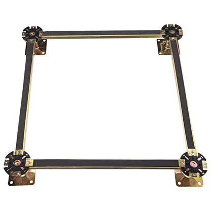4 Pieces Adjustable Elevated Post Base,Support Beams, Floor Support Beams, Most Home Product Support Systems (ZJ-004)