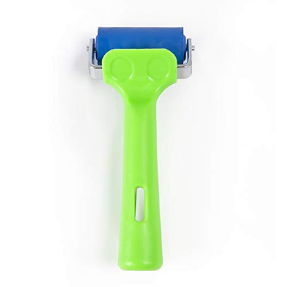LifeGrip Rubber Brayer Roller - 2 inch/5 cm Wide for Anti Slip Installation - size: 2 inch/5 cm