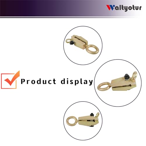 waltyotur Auto Body Repair Pull Clamp Frame Back Self Tightening Repair Tool Kit 5 Ton 2 Way