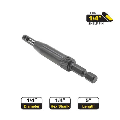 Big Horn 19148 #14 VIX-BIT - 1/4 Inch Self-Centering Hinge Bit with 1/4 Inch Hex Shank