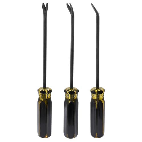 3Pcs 4mm Tack Lifter, Black - color: Black